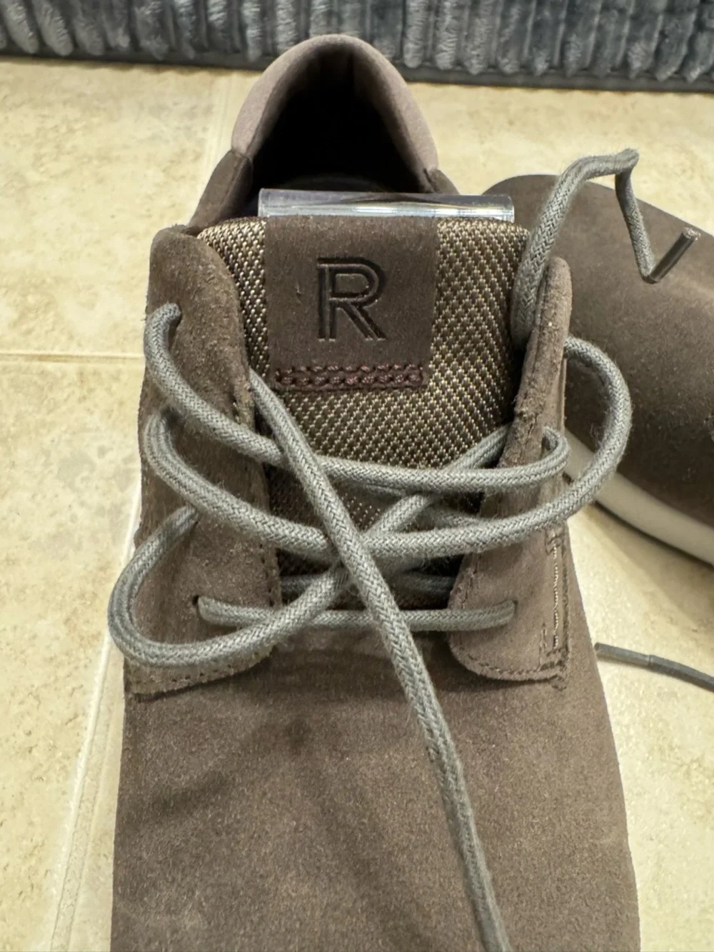 Rockport Men's Suede Chukka Boots - Brown Gray